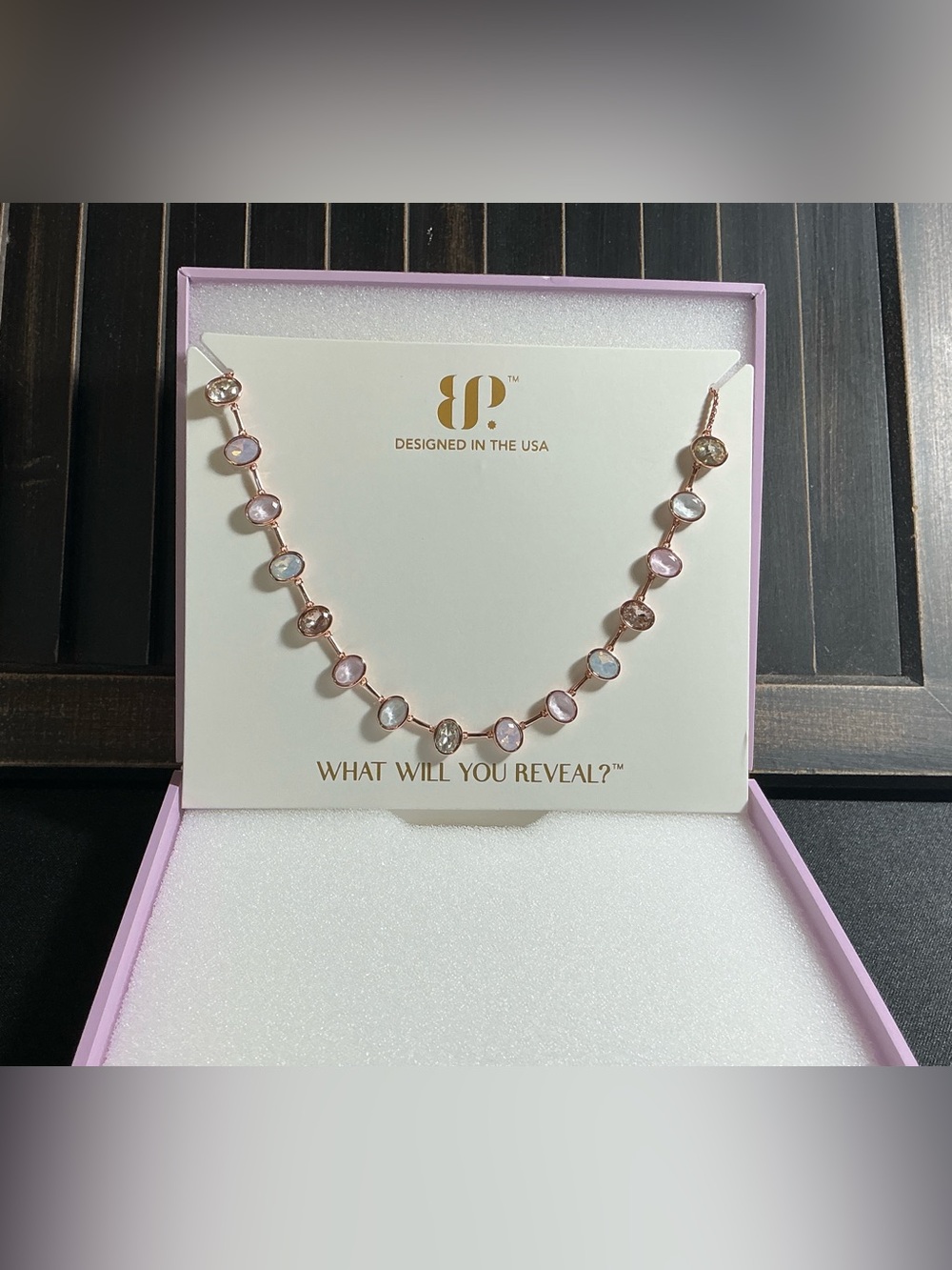 Bomb Party Summer Jewel Candy “Take Flight Necklace” NK41001 Desert Oasis